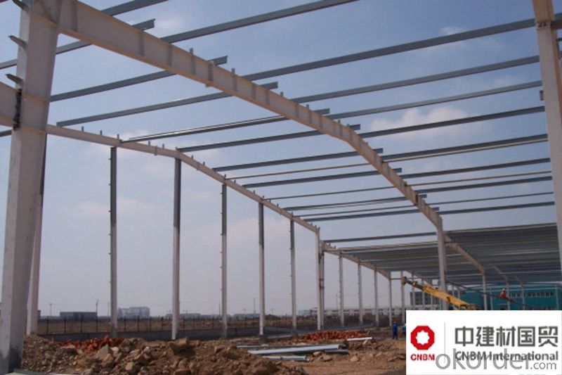 Prefabricated Light Weight Frame Steel Structural Factory Design