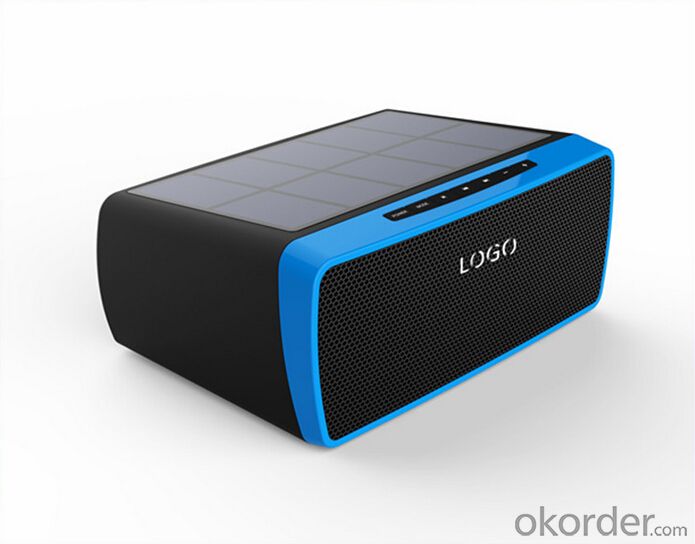 Portable Solar Bluetooth Speaker Waterproof Design