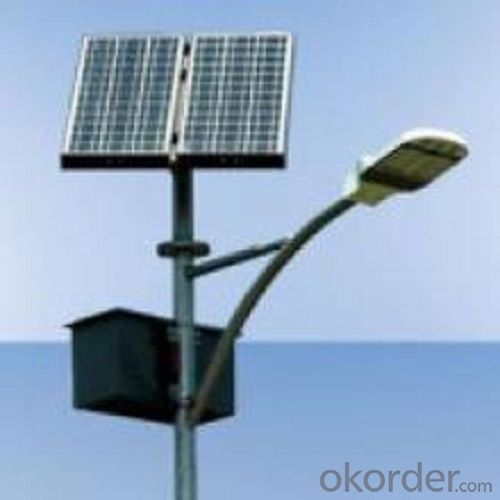 LED Street Light with Solar Panel 2015 Widely Used CE ROHS UL