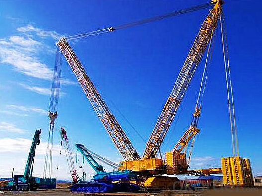 Crawler Crane Electric Cranes with Model of QUY70