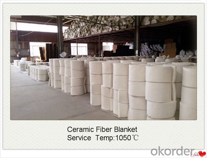 High Temperature 1600c Polycrystalline Mullite Ceramic Fiber Blanket for Iron Making Furnaces