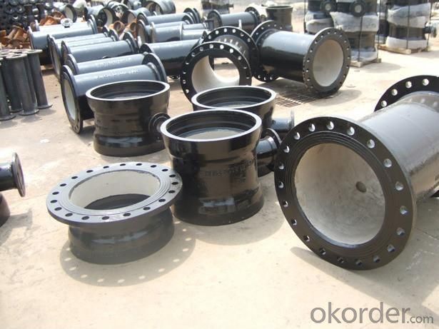 Ductile Iron Pipe Fittings All Flanged Tee EN545 DN1200 Low Price