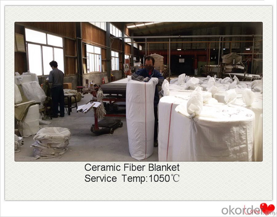 Blown Up Ceramic Fiber Blanket for Steel Furnaces Made In China