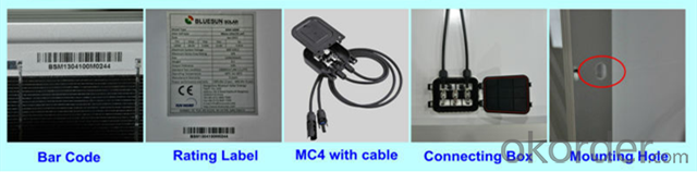 Poly 260W-300W Solar Panel CE/IEC/TUV/UL Certificate