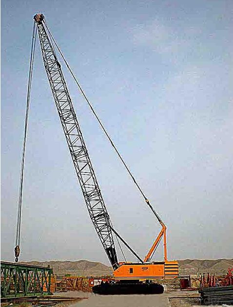 Crawler Electric Crane with Model of QY150 Mobile Crane Truck Crane