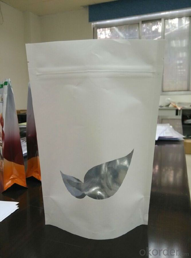 Laminated Craft Paper Packing Bag with PE with Degassing Valve for Packing
