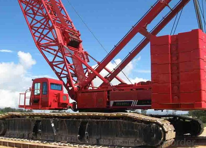 Crawler Crane Hydraulic Truck Crane Model of QUY80 Mobile Crane Capacity 80T