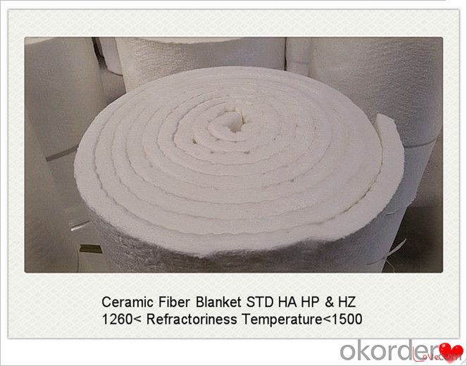 Furnace Linings Material 1260 Ceramic Fiber Blanket for Cement Kiln Made In China