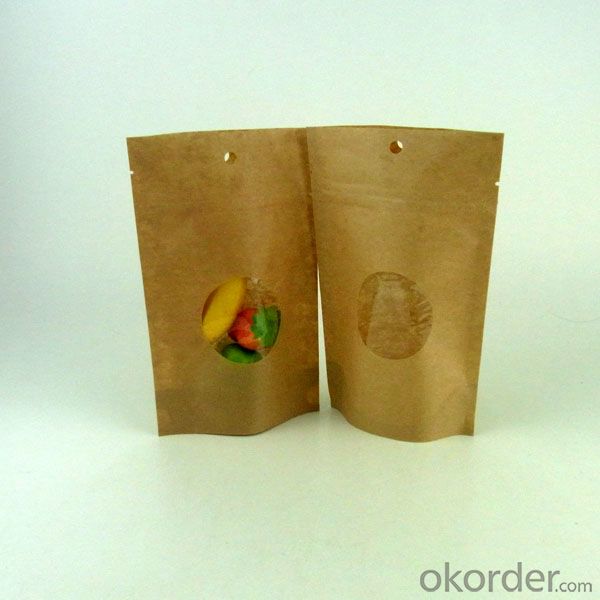 Kraft Paper Laminated with PP or BOPP with Window for Packing