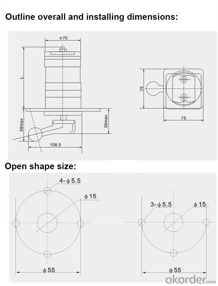 changeover switch LW5 Universal Changeover Switches wenzhou