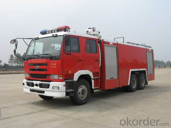 Fire Engine Truck 6*4 Water & Foam Tank Fire Fighting Truck
