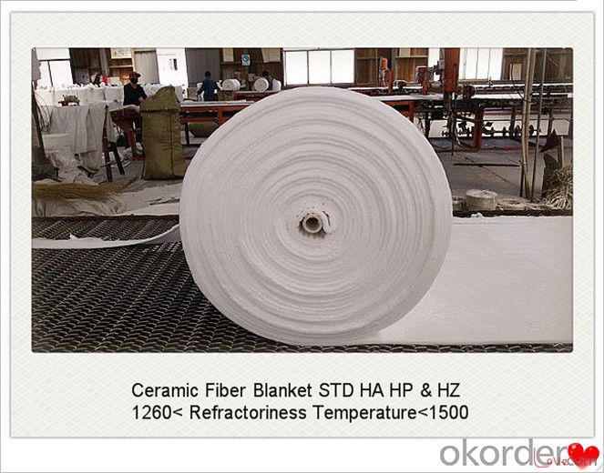 Ultra-Thin 8mm Fireproof Thermal 1260 Ceramic Fiber Blanket for Coke Oven Door Made In China