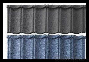 Colorful Stone Coated Steel Roofing Tile--Shingle Tile