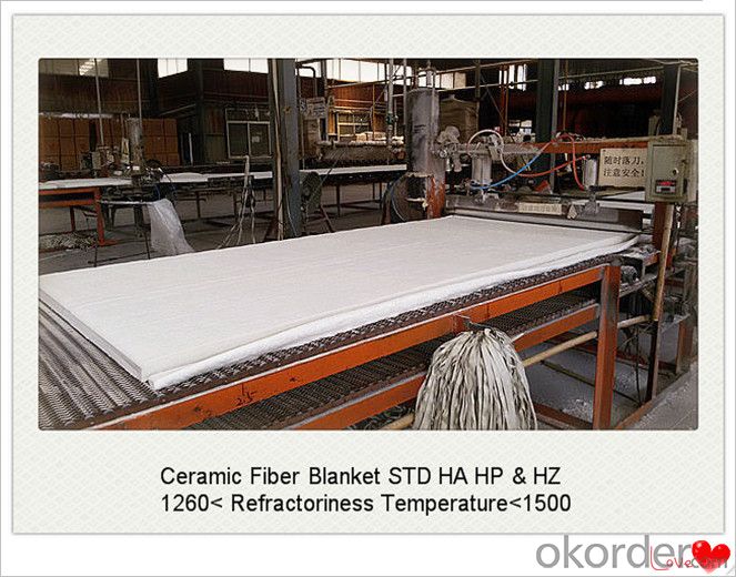 Blown Up Ceramic Fiber Blanket for Steel Furnaces Made In China
