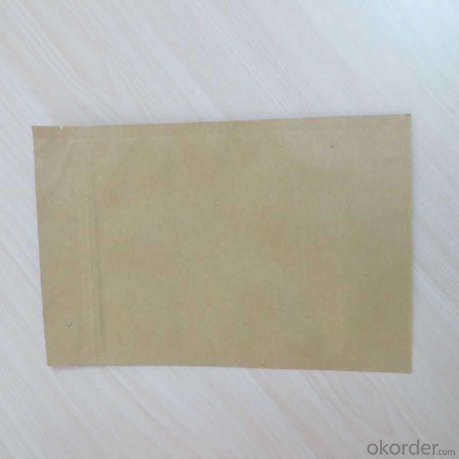 Multilayer Zipper Closer Kraft Paper Laminated Packing Bag