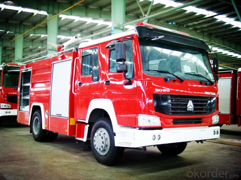 Sinotruk HOWO 4*2 Water and Foam Fire Truck (7000/8000L)