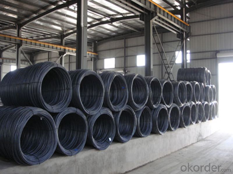 6mm hot rolled low carbon 1008B steel wire coil/steel wire rod