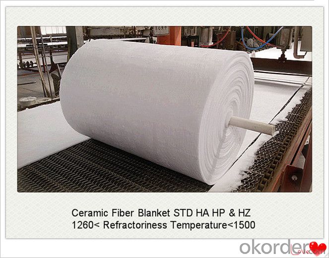 Ultra-Thin 8mm Fireproof Thermal 1260 Ceramic Fiber Blanket for Coke Oven Door Made In China