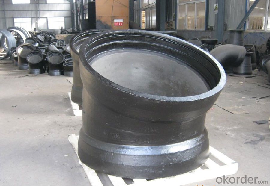 Ductile Iron Pipe Fittings All Flanged Tee For Waste Water