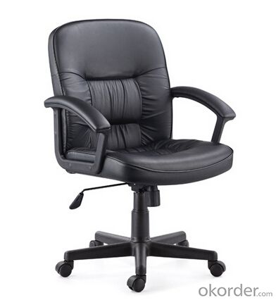 admiral executive leather faced chair