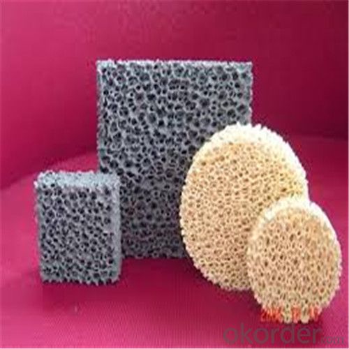 Zirconia/Alumina Ceramic Foam Filter for Iron Foundry