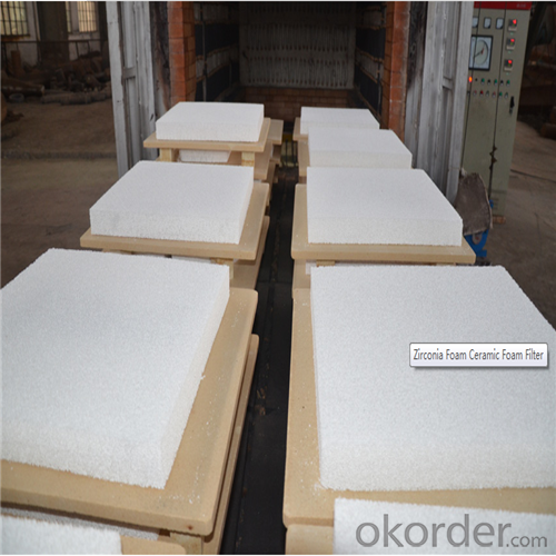 High Alumina Ceramic Foam Filter for Foundry Industry 2015