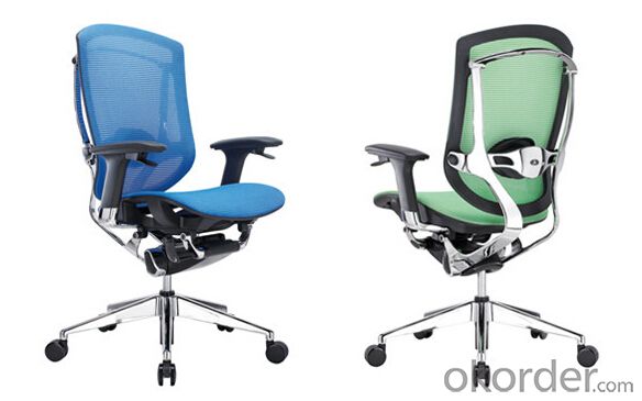 Office Grey Chair Ergonomic Mesh Manager Chair