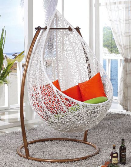 Rattan Hanging Chair and Stand Outdoor Furniture