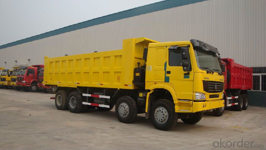 DUMP TRUCK HOWO 8x4  336HP/247KW/EURO2