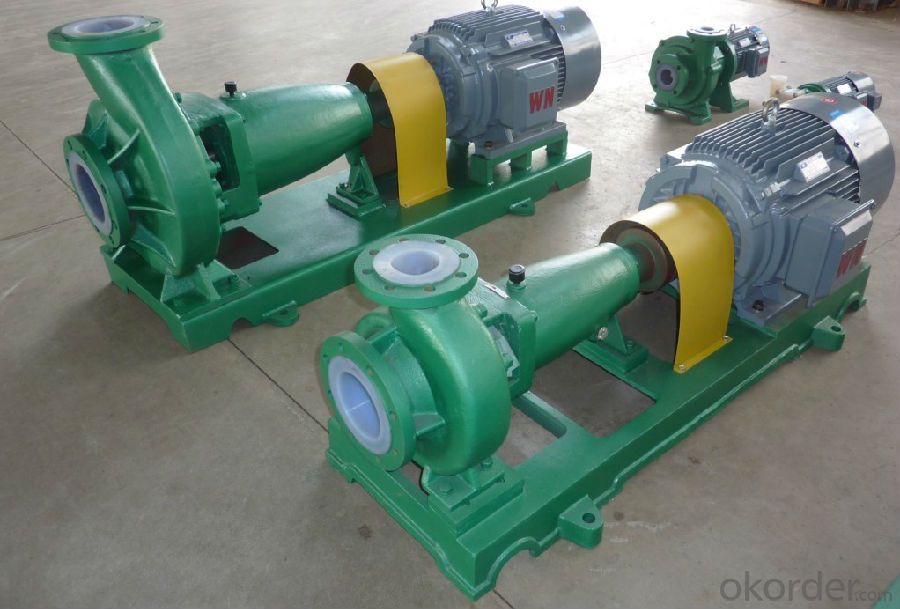 IH Centrifugal Chemical Pump for Waste Water Treatment