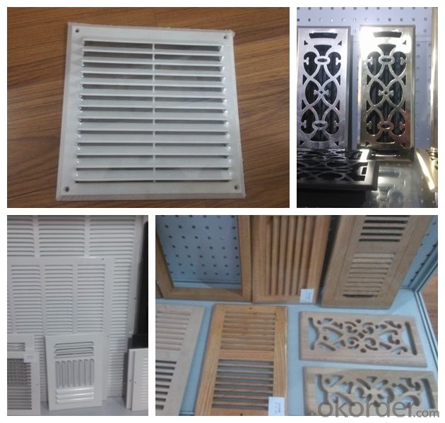 Air vent grille Egg Crate Wooden Floor Grille
