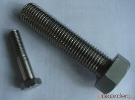 Bolt HALF THREAD M6*50 HEX Made in China