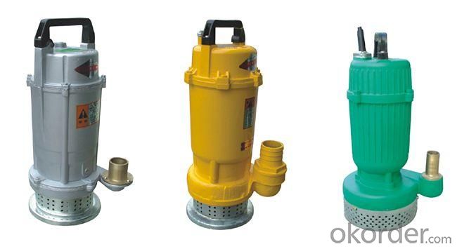 Submerged Water Pump with High Quality (QDX7-18-0.75B)