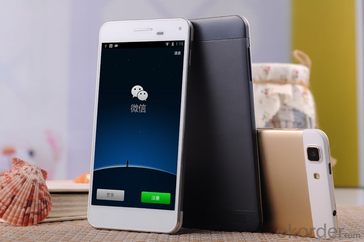 3G Quad Core Smartphone 5.5 Inch IPS Screen Mtk 6582 Android 4.4