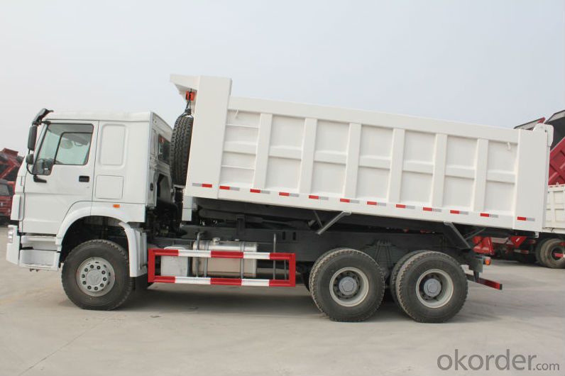 Rear Dumper Truck HOWO 6*4 Hydraulic Cylinder Dump Truck