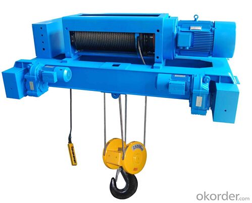 750kg Electric Steel Wire Rope Winch High Quality
