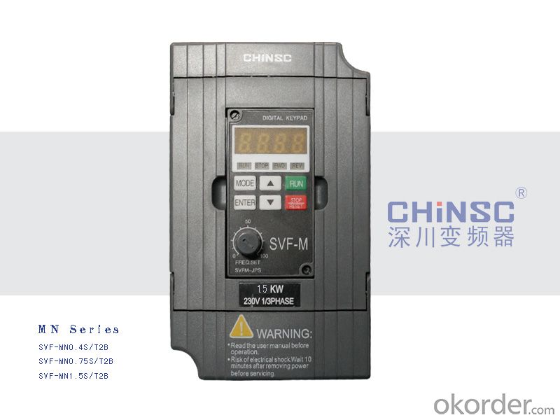 MINI Series 220v from 0.4kw to 3.7 kw  Frequency Inverter