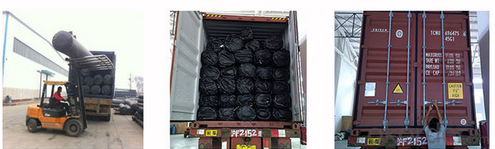 Composite HDPE ASTM Standard Geomembrane / HDPE Geomembrane / ASTM Standard Geomembrane for Landfill
