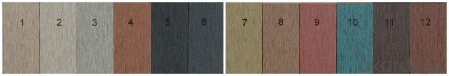 Wood Plastic Composite Outdoor Decking/Hollow decking/100*25/RMD-59