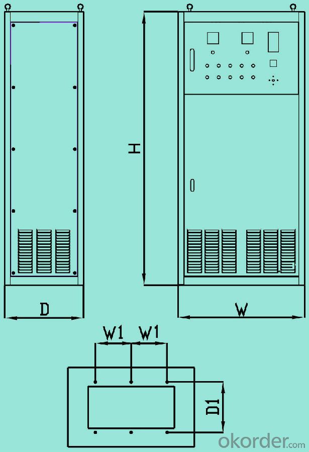 Frequency Drive for 3 Phase  0.4kw AC Variable