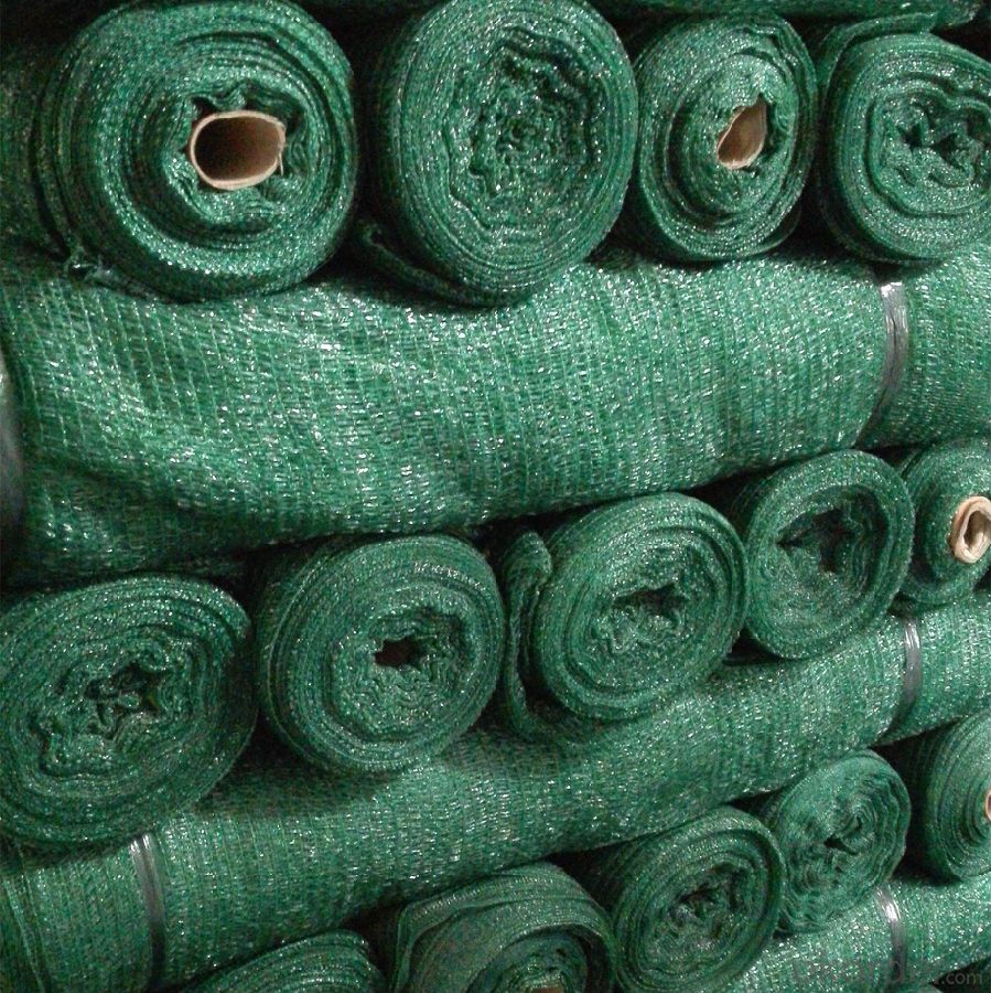 Green Sun Shade Net fabric for Sun Protection