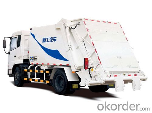 Compactor Garbage Truck  6X4 Rear