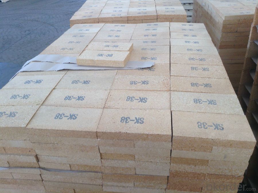 Refractory Fireclay Brick with Al2O3 Content around 31%