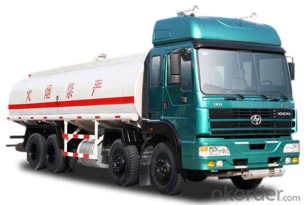 Fuel Tank Truck Heavy Duty 6 Wheels 10000liters  Oil Tank Truck
