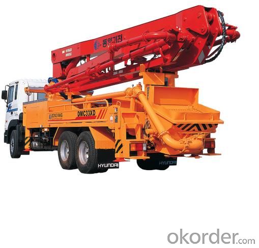 Concrete Pump Heavy  Truck with 37m Boom Length
