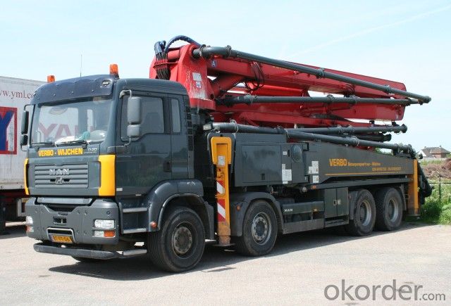 Concrete Delivery Pump 37m  Truck-Mounted  (HZZ5270THB)