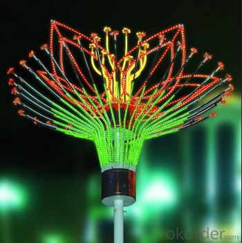 Super Bright Superior Quality Stand Led Fireworks Light Outdoor China Supplier with ce rohs