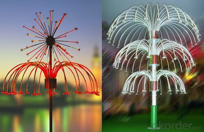 Super Bright Superior Quality Stand Led Fireworks Light Outdoor China Supplier with ce rohs