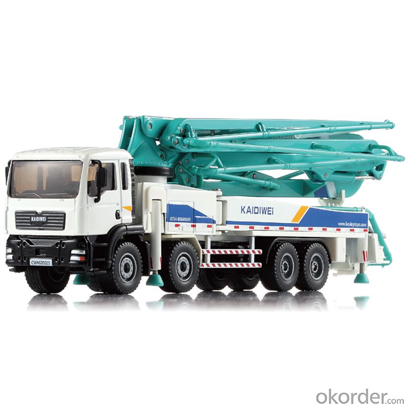Concrete Pump Truck-Mounted  with Boom (24m)