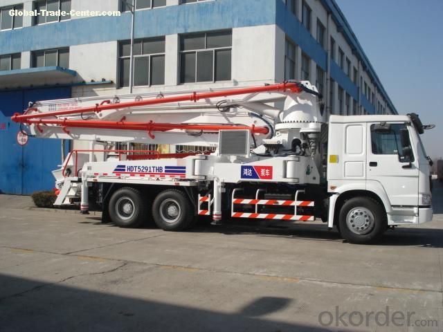 Concrete Pump Truck  52m with  Chassis ement Cyh52y